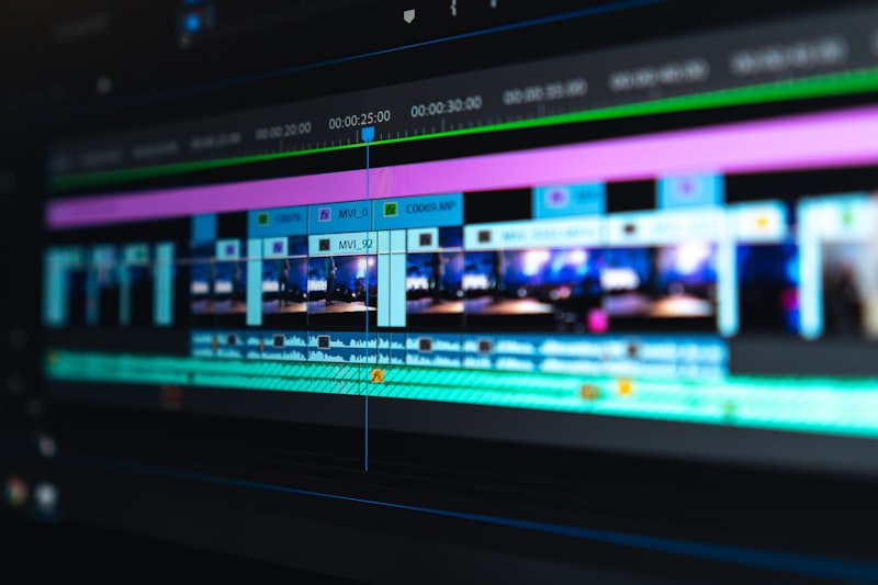 Équipement professionnel de tournage vidéo en studio de production